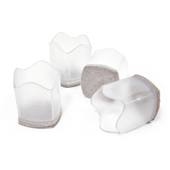 Flexible Transparent Tips - Beige - 32" - 4/Pkg