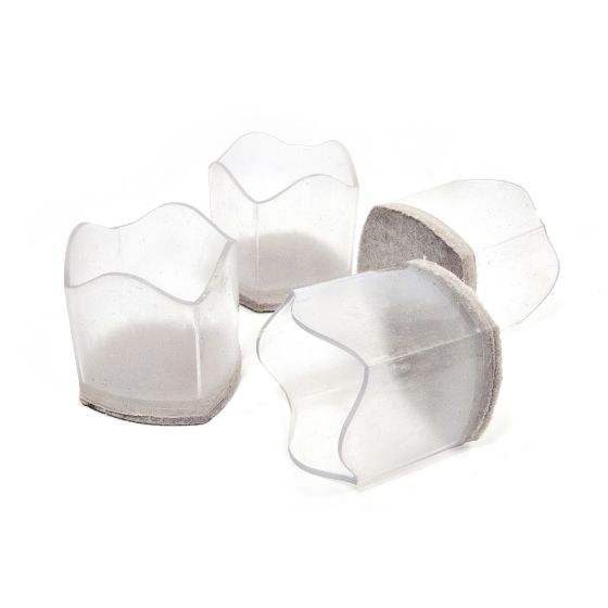 Flexible Transparent Tips - Beige - 38" - 4/Pkg