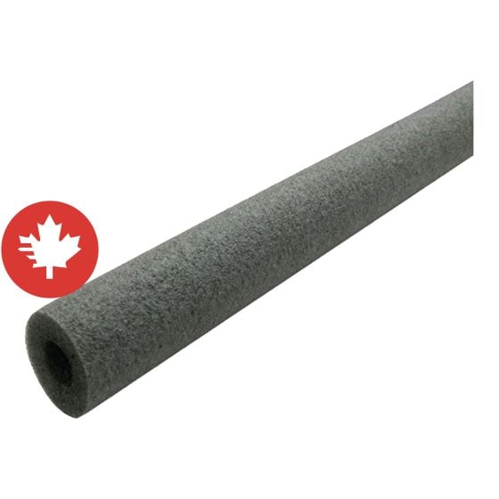 Isolant tuyau, 5/8 x 1/2 x 6"