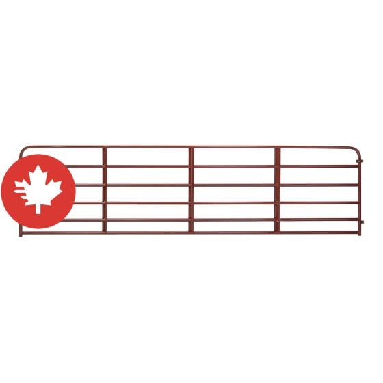 Barrière de ferme légère True North, calibre 20, rouge, 16'