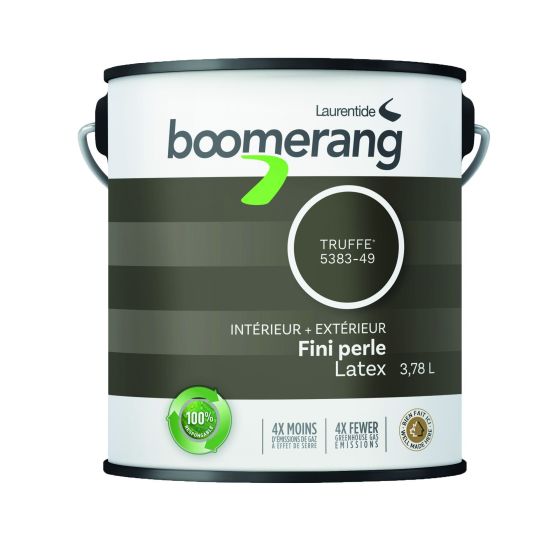 Boomerang Recycled Paint - Pearl Finish - 3.78 l - Truffle