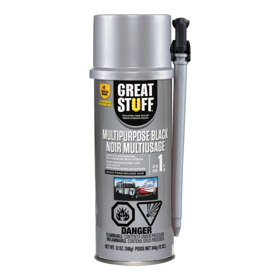 Mousse great stuff noir multi-usage