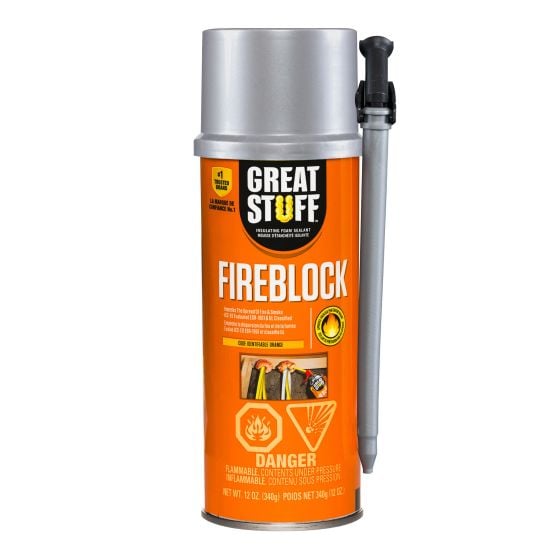 Mousse d'étanchéité isolante, Fireblock, orange, 340 g