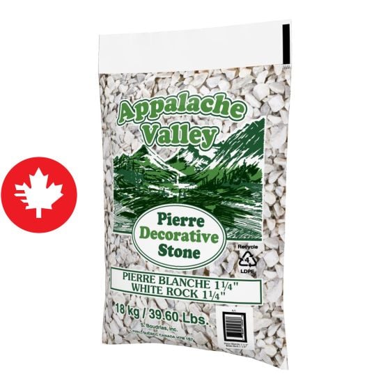 White Stone - 18 kg - 1 1/4"