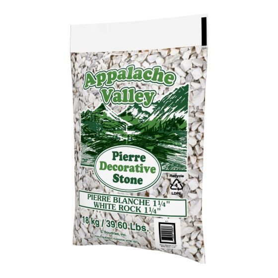 Pierre blanche - 18 kg, 1 1/4"