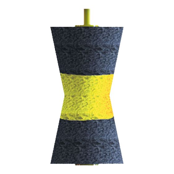 Replacement brush for automatic cow brush