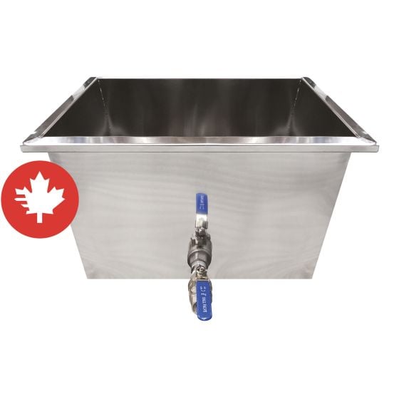 Sugar pan with valve