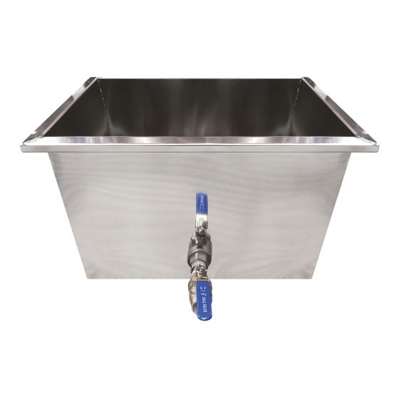 Sugar pan with valve