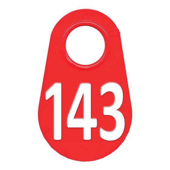 Étiquette d'identification pour le cou #143