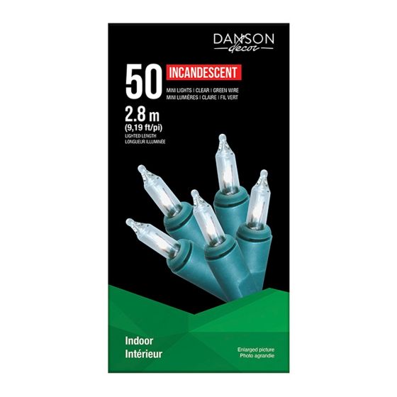 Jeu de 50 minis lumières pour intérieur