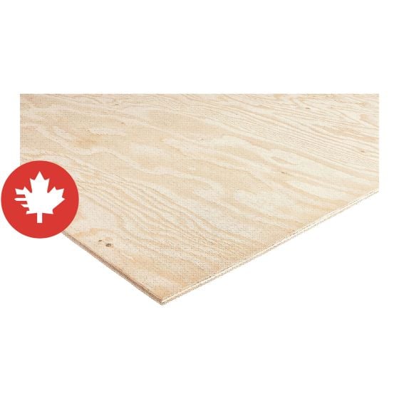 5/16" x 4' x 8' Contreplaqué de sapin Douglas Sélect