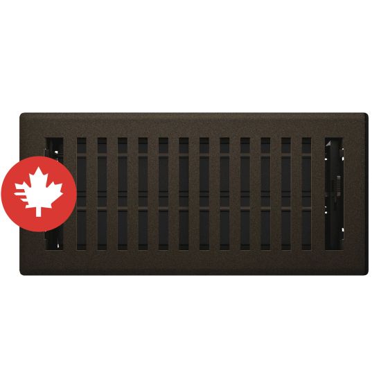 Montezuma Floor Register - 4" x 10"