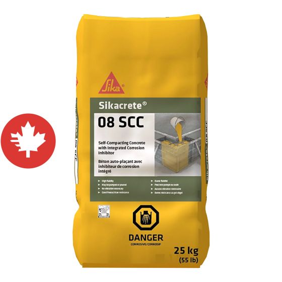 Béton autonivellant Sikacrete®-08 SCC, 25 kg