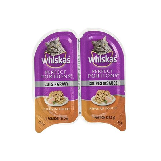 Coupes en sauce pour chats Whiskas Perfect Portions