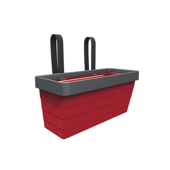 Jardin suspendu Botanica, rouge