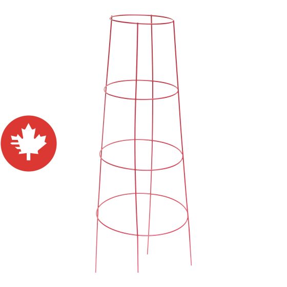 Inverted Four Ring Tomato Cage - 48" x16"