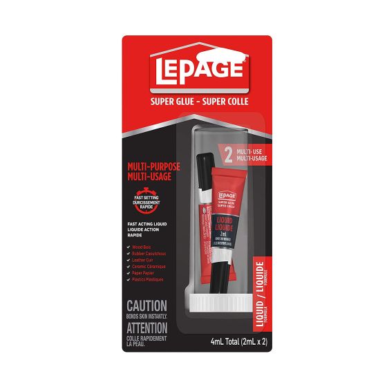 Multi-Purpose Super Glue - 2 ml - 2/Pkg