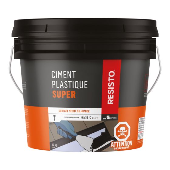 Ciment plastique Super, 10 kg