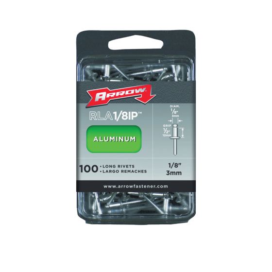 Aluminum Rivet - 1/8" - 100/Pkg