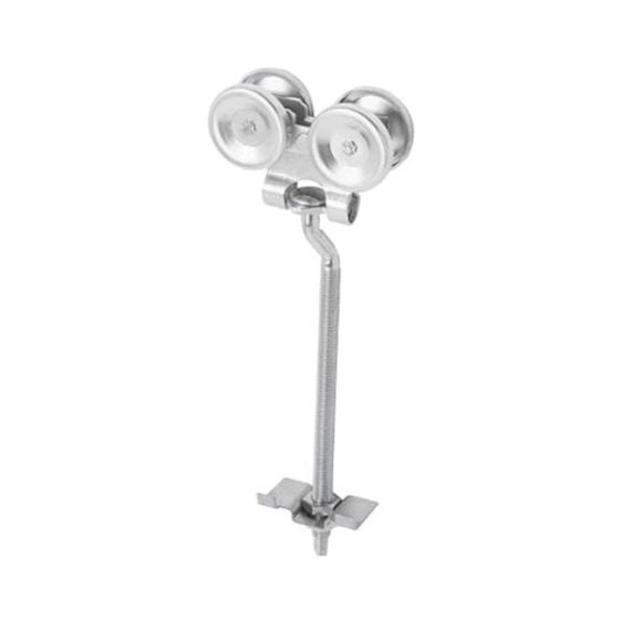 Chariot de suspension pour rail carré