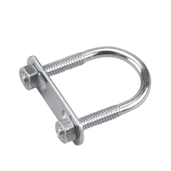 Boulon en "U" avec plaque et écrou, 2"