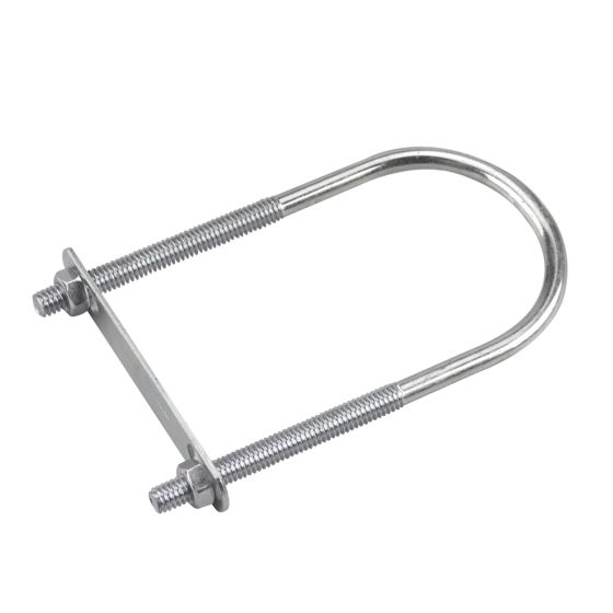 Boulon en "U" avec plaque et écrou, 5 3/16"