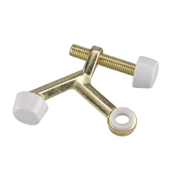 Adjustable hinge doorstop