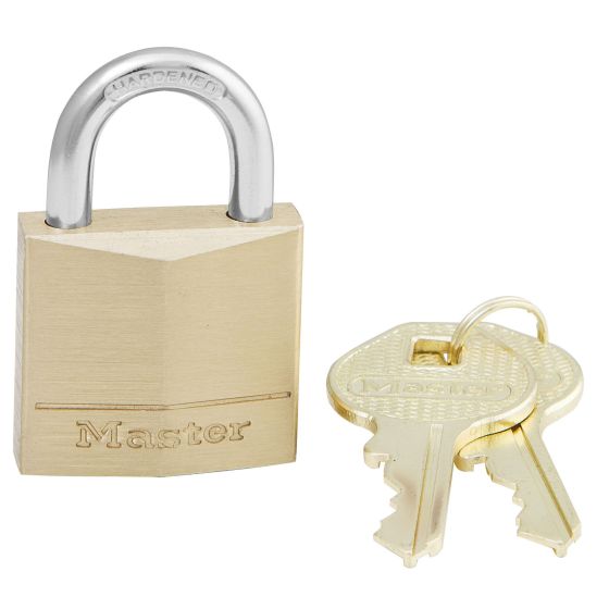 Brass padlock