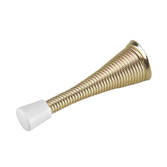 3" Flexible Door Stop - Brass - 3"