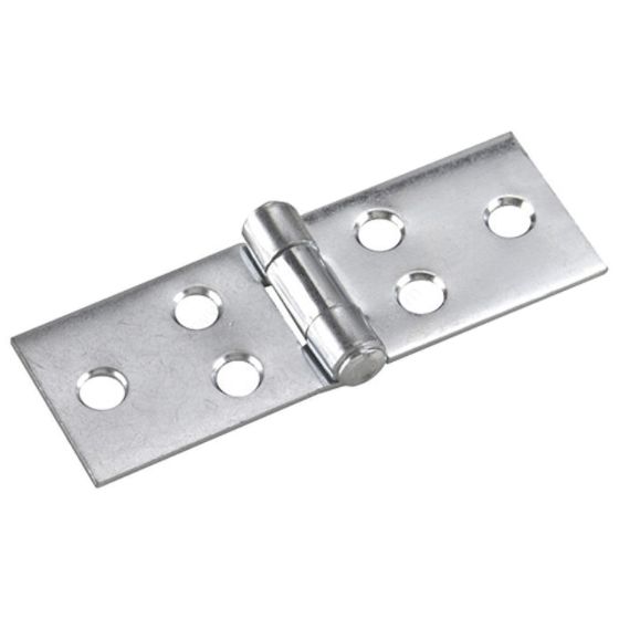 Charnière à patte, zinc, 1"