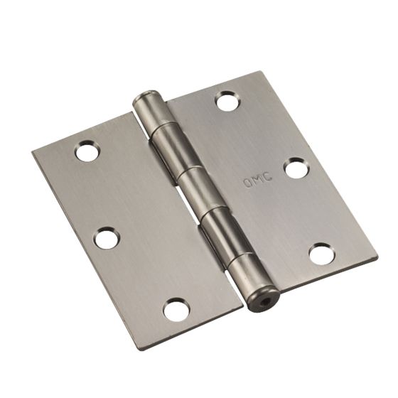 Penture de porte, nickel antique, 3 1/2", 2/pqt