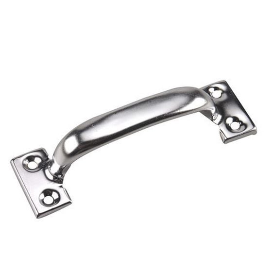 Poignée tout-usage, zinc, 8"