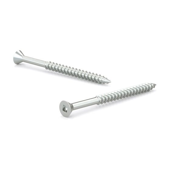 Wood Screws - Flat Head - #6 x 1" - 100/Pkg