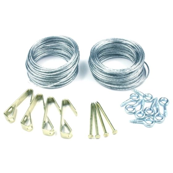 Ensemble pour cadres, zinc, 4/pqt