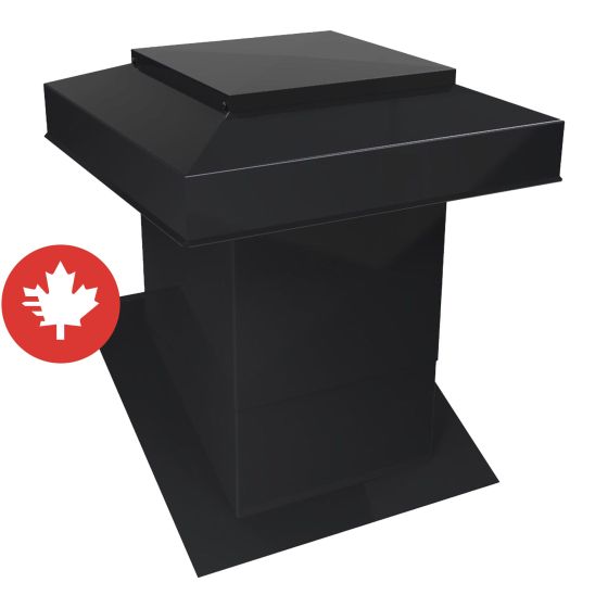 Ventilateur pour toit incliné VMAX 302, noir