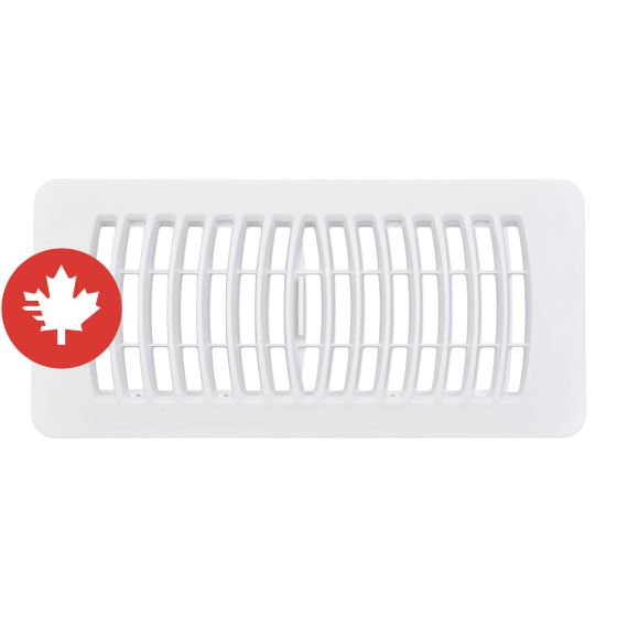 Floor Register - White - 4" x 10"