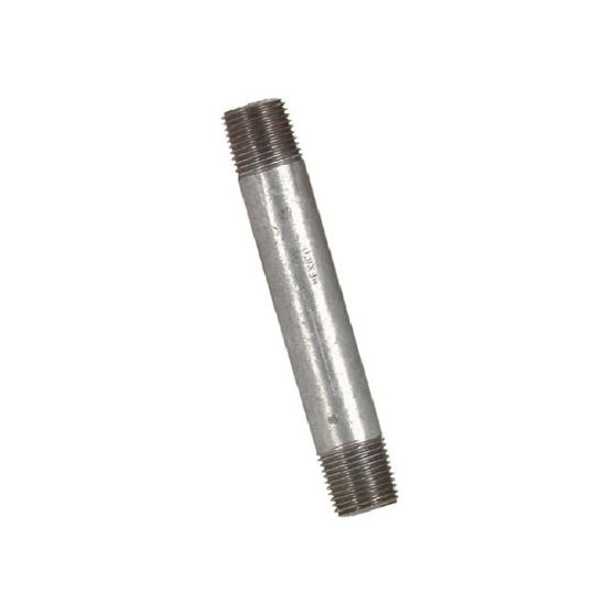 Mamelon galvanisé 3/8 po x 5 po