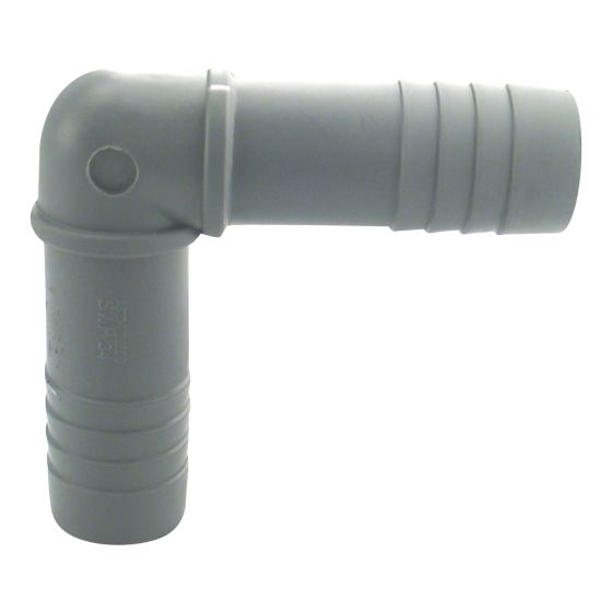 Coude de plastique, 3/4"