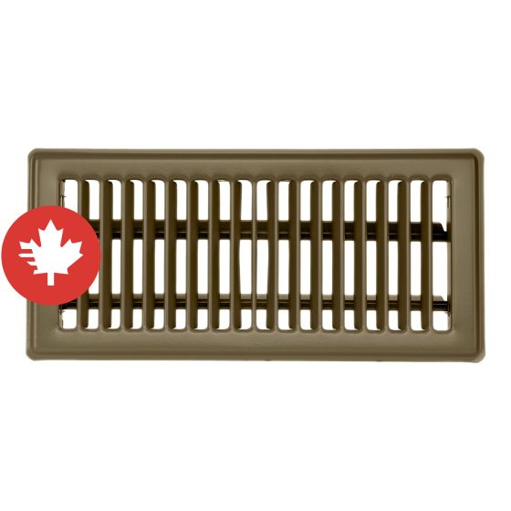 Floor Register - Beige - 4" x 10"