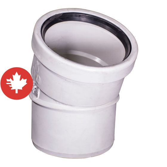 Coude de 22 1/2º SDR, 4"