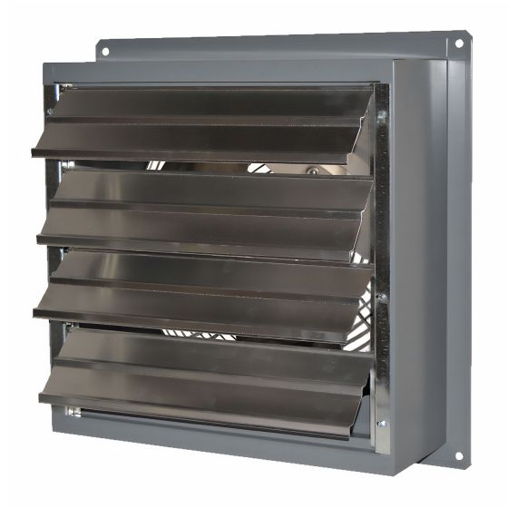 Ventilateur d'évacuation mural écoénergétique standard à vitesse unique Canarm S18-F1, 18"