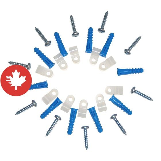 Back clips for shelf