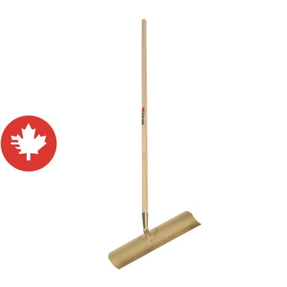 Binette à étable 18,5", modèle à tige, manche en bois dur 62"