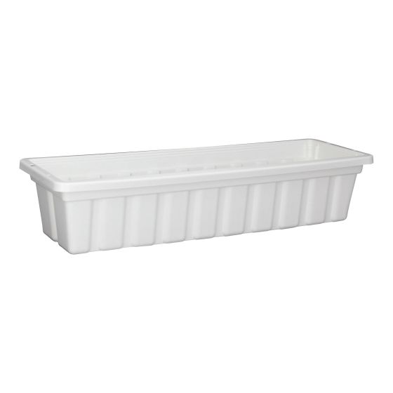 Flower Box - Nova - White - 24"