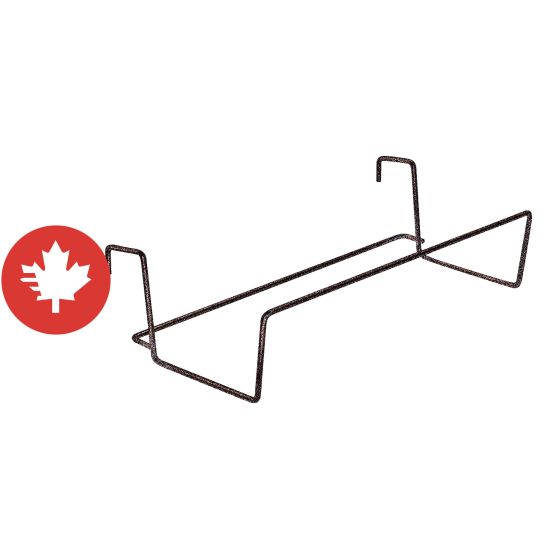 Support de métal pour la jardinière de balcon Futura, noir antique