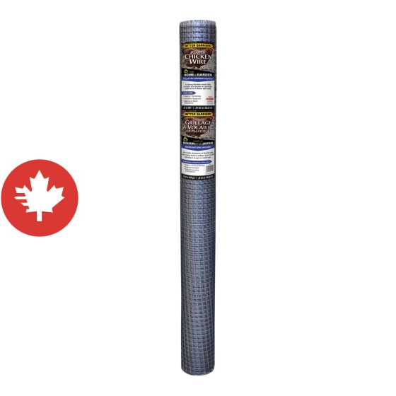 Galvanized Poultry Netting - Plastic - 3' x 50'