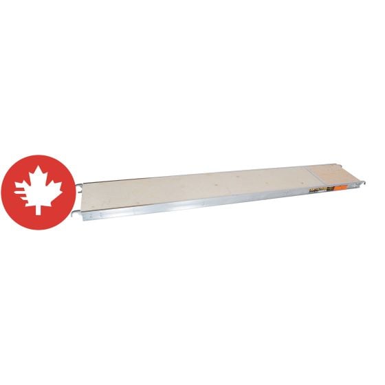 Plateforme pour échafaudage, 19" x 10'