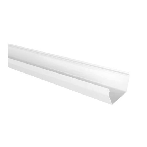 Gouttière, vinyle, style contemporain, 10', blanc
