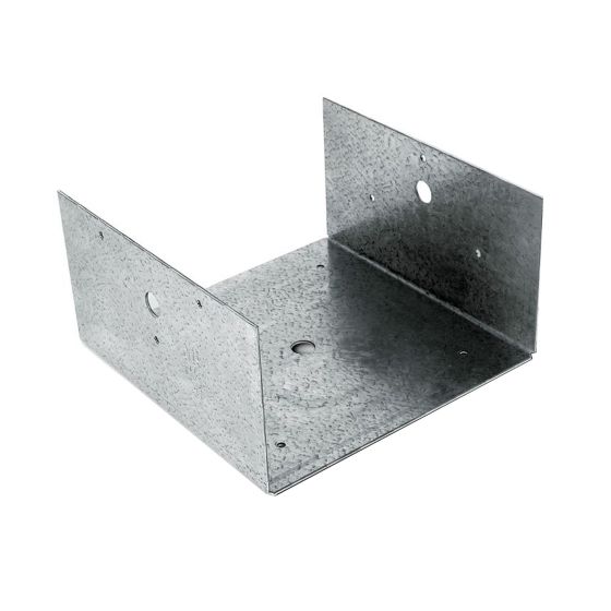 Z-Max half post base - 5 1/2" x 5 1/2" x 3"