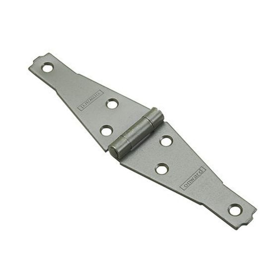 Heavy Duty Strap Hinge - Chrome/Zinc - 4"